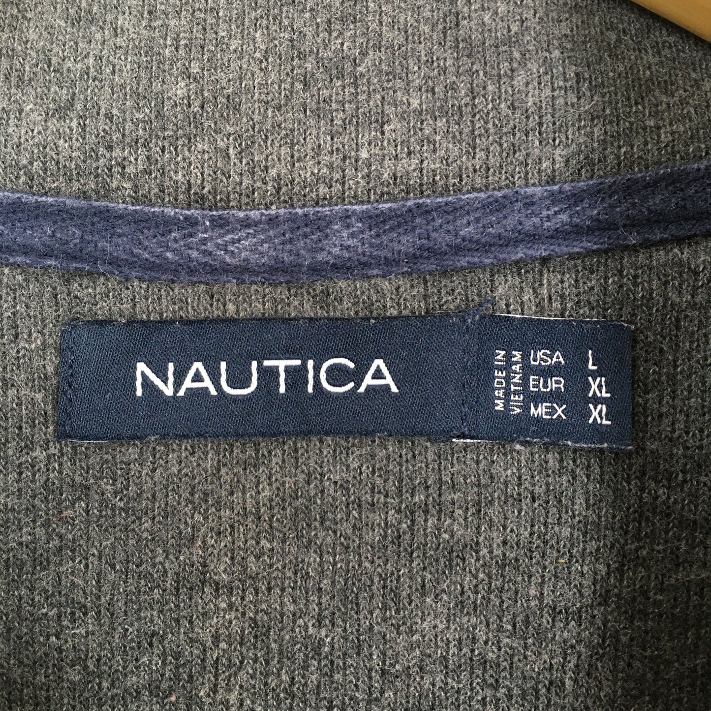 Nautica Gray Women Sweatshirt Large