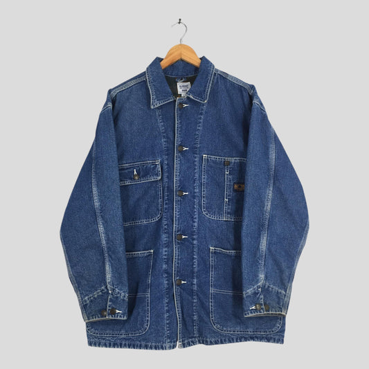 GL Heart Sanforized Denim Worker Jacket Large