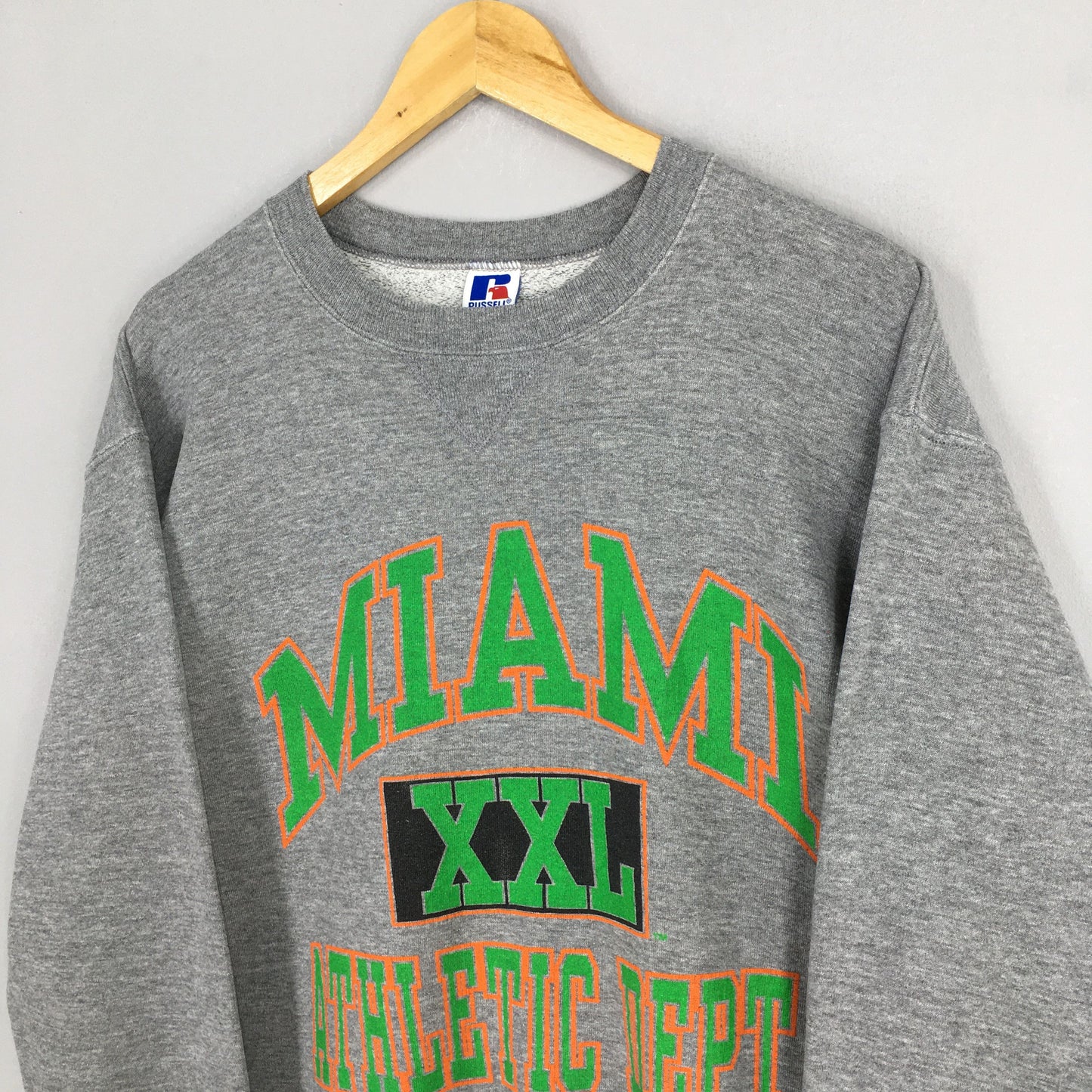 Miami Athletics Gray Sweatshirt XLarge