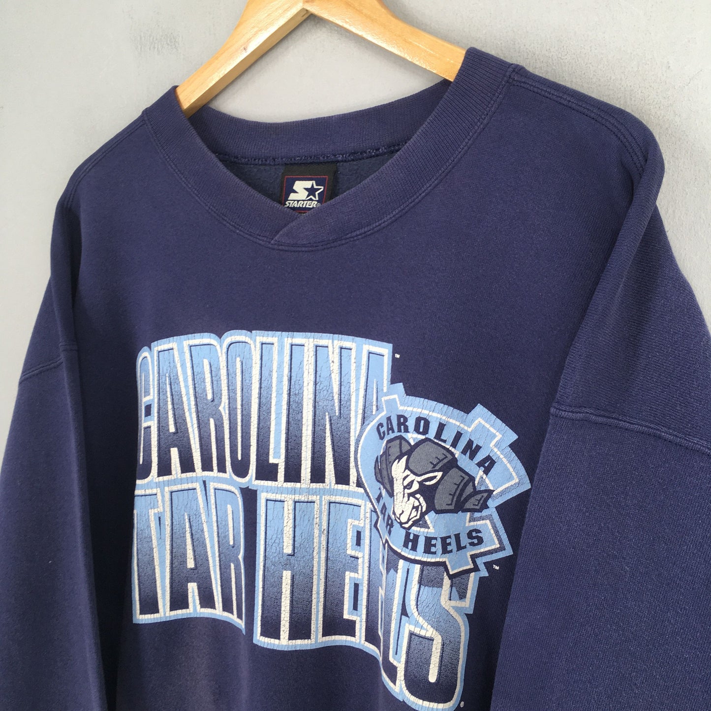 North Carolina Tar Heels Basketball Sweatshirt Large