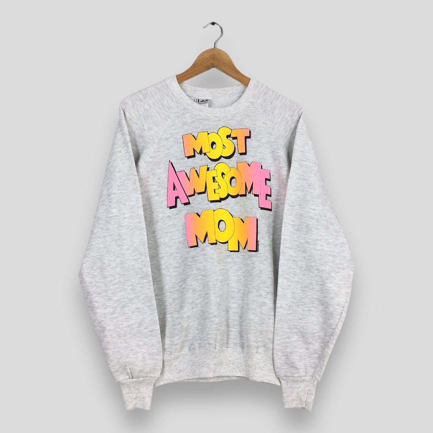 Quote Most Awesome Mom Sweater XLarge