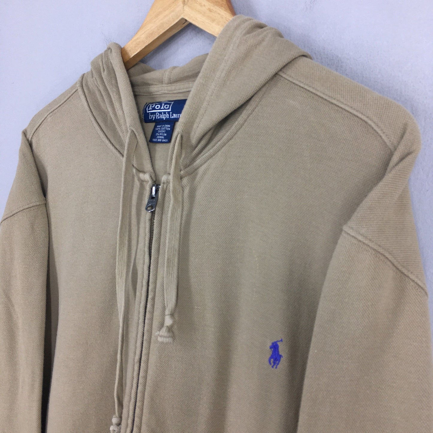 Polo Ralph Lauren Zipper Hoodie Sweatshirt XLarge