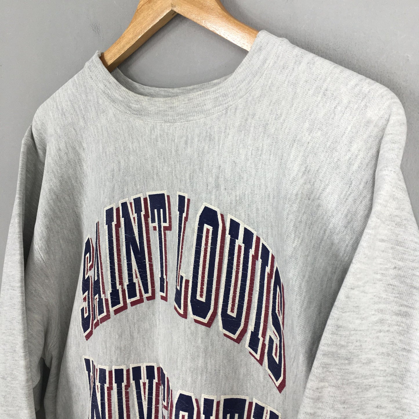 Reverse Weave Champion Saint Louis University Sweatshirt XL