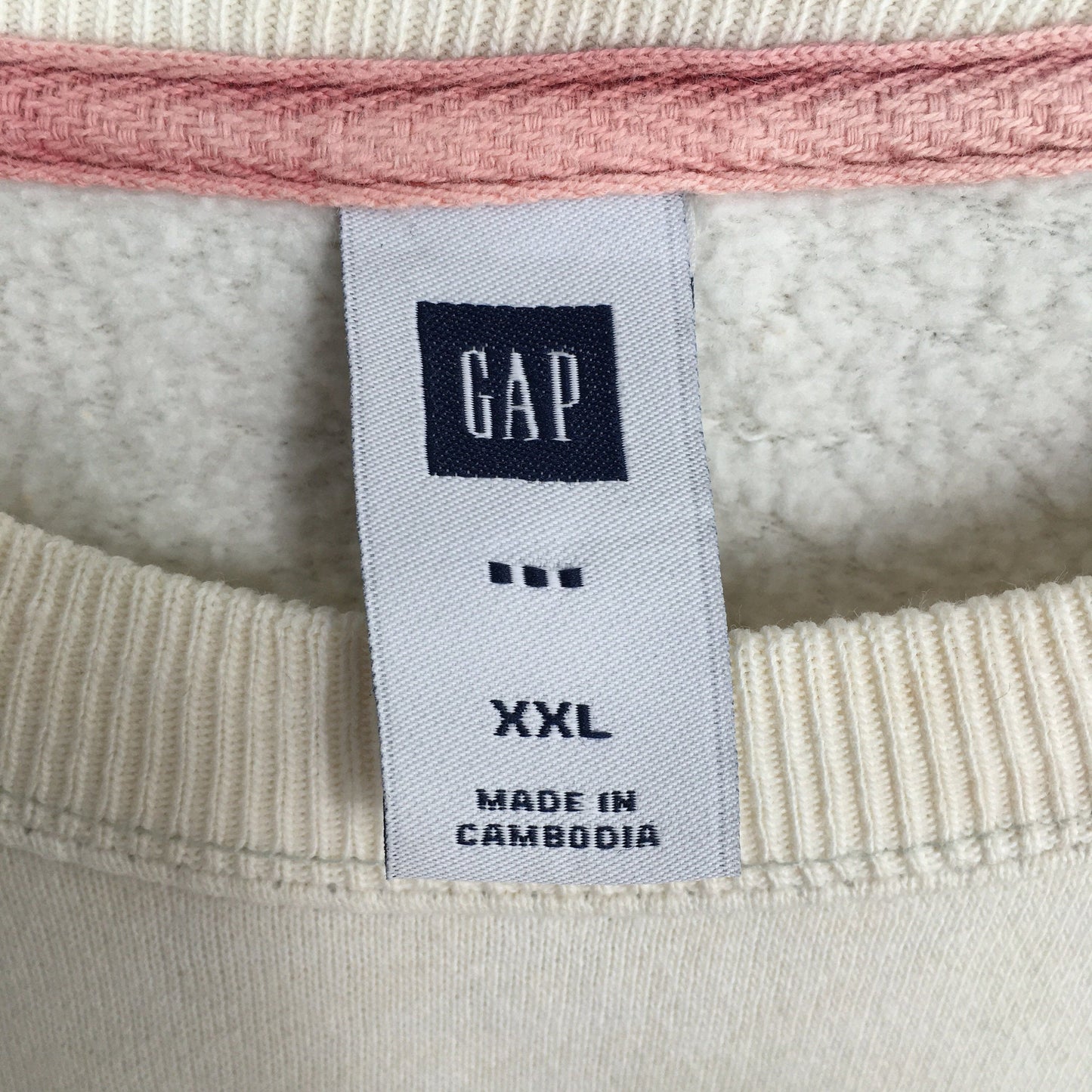 Gap White Oversized Sweatshirt XXLarge