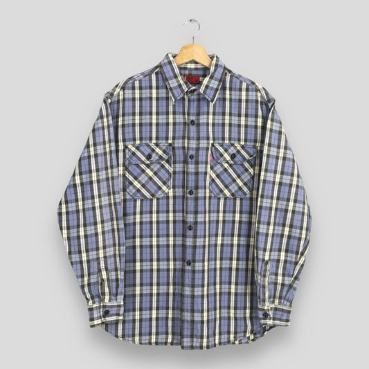 Levis Strauss Checkered Shirt Medium