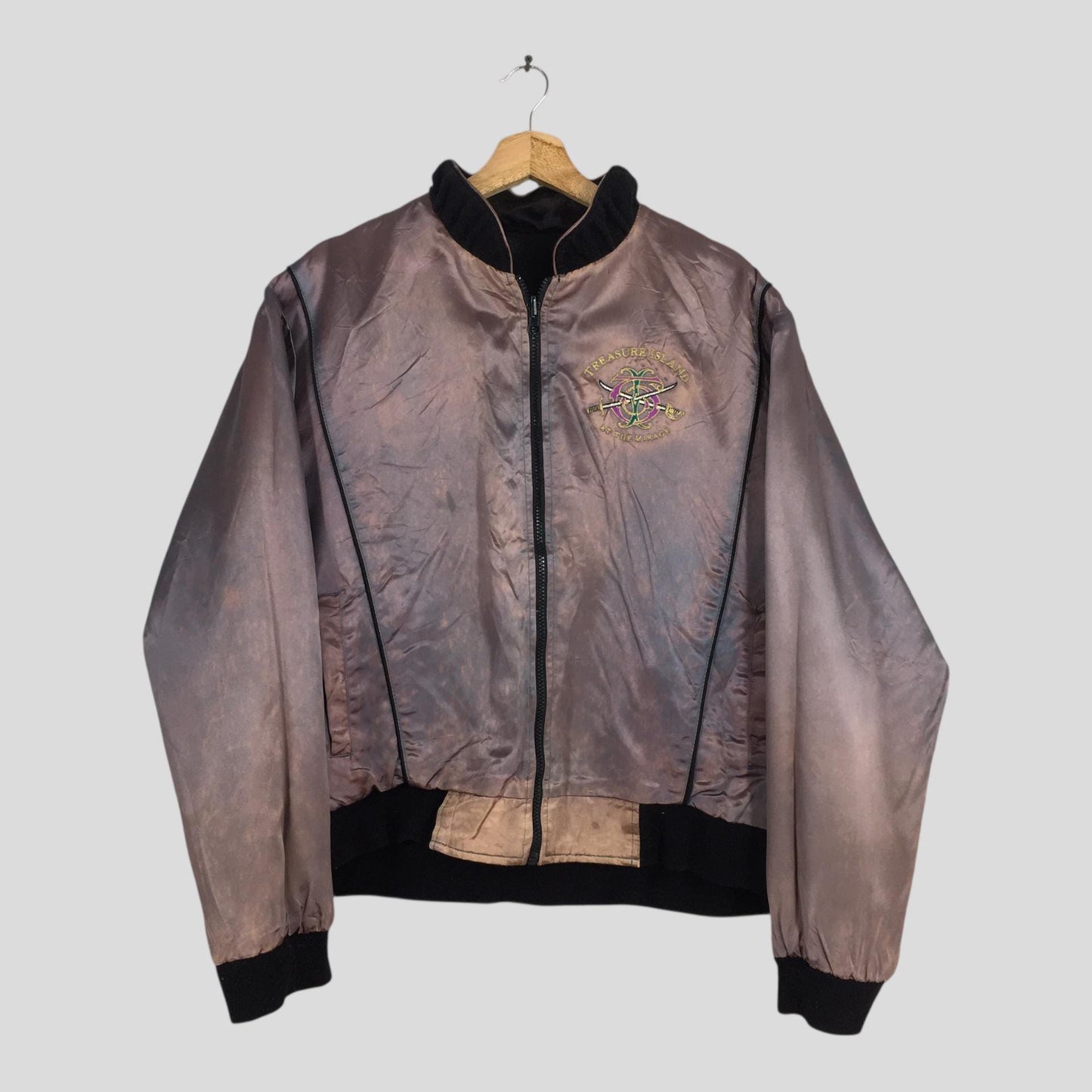 Flamingo Treasure Island Zipper Jacket Medium