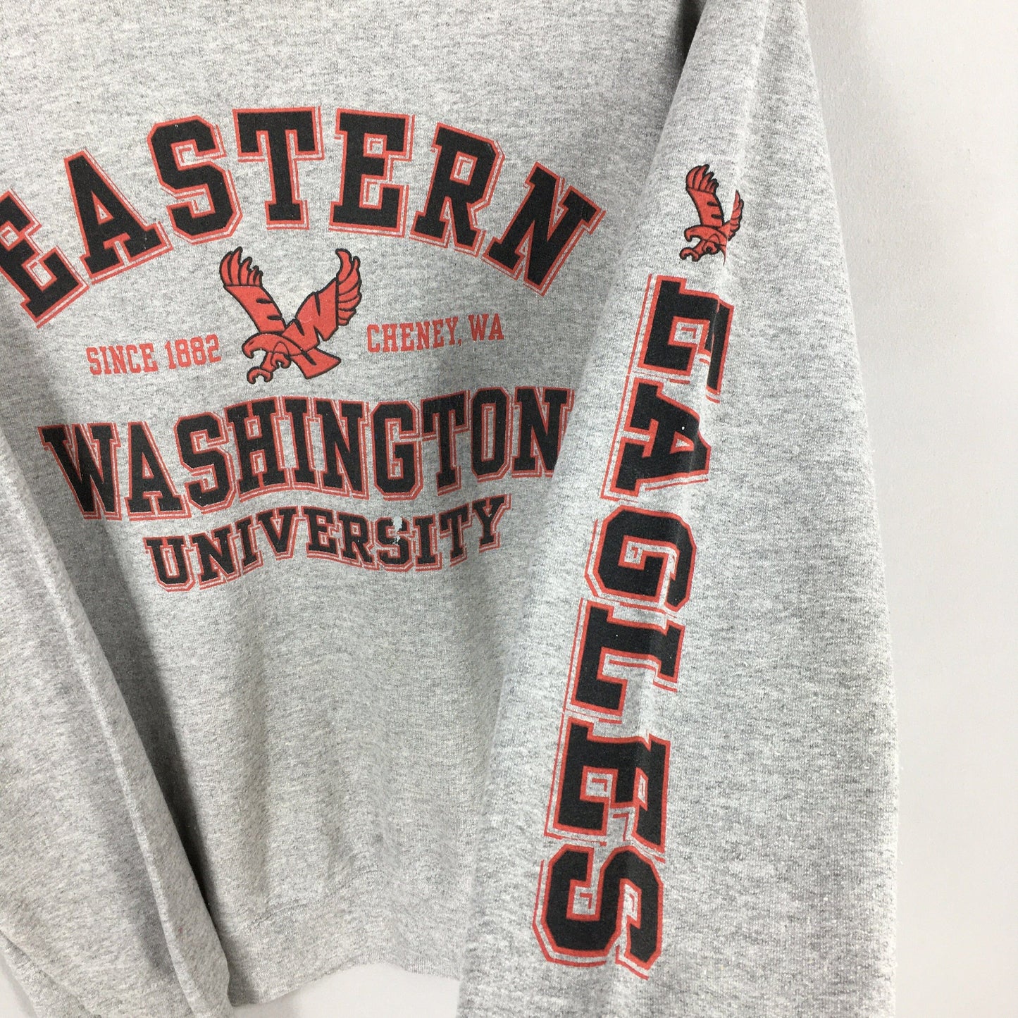 Eastern Washington University Gray Sweatshirts Medium