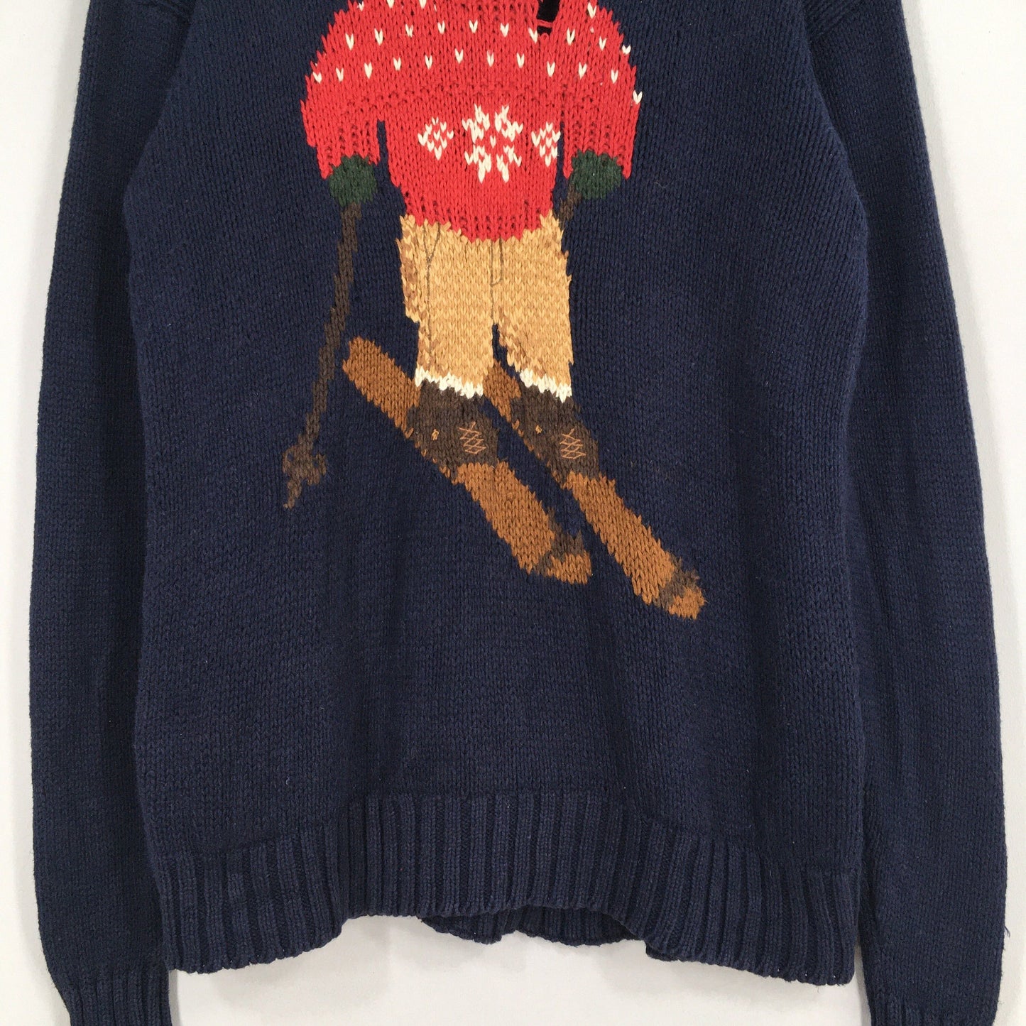 Polo Bear Ralph Lauren Knit Sweater Medium