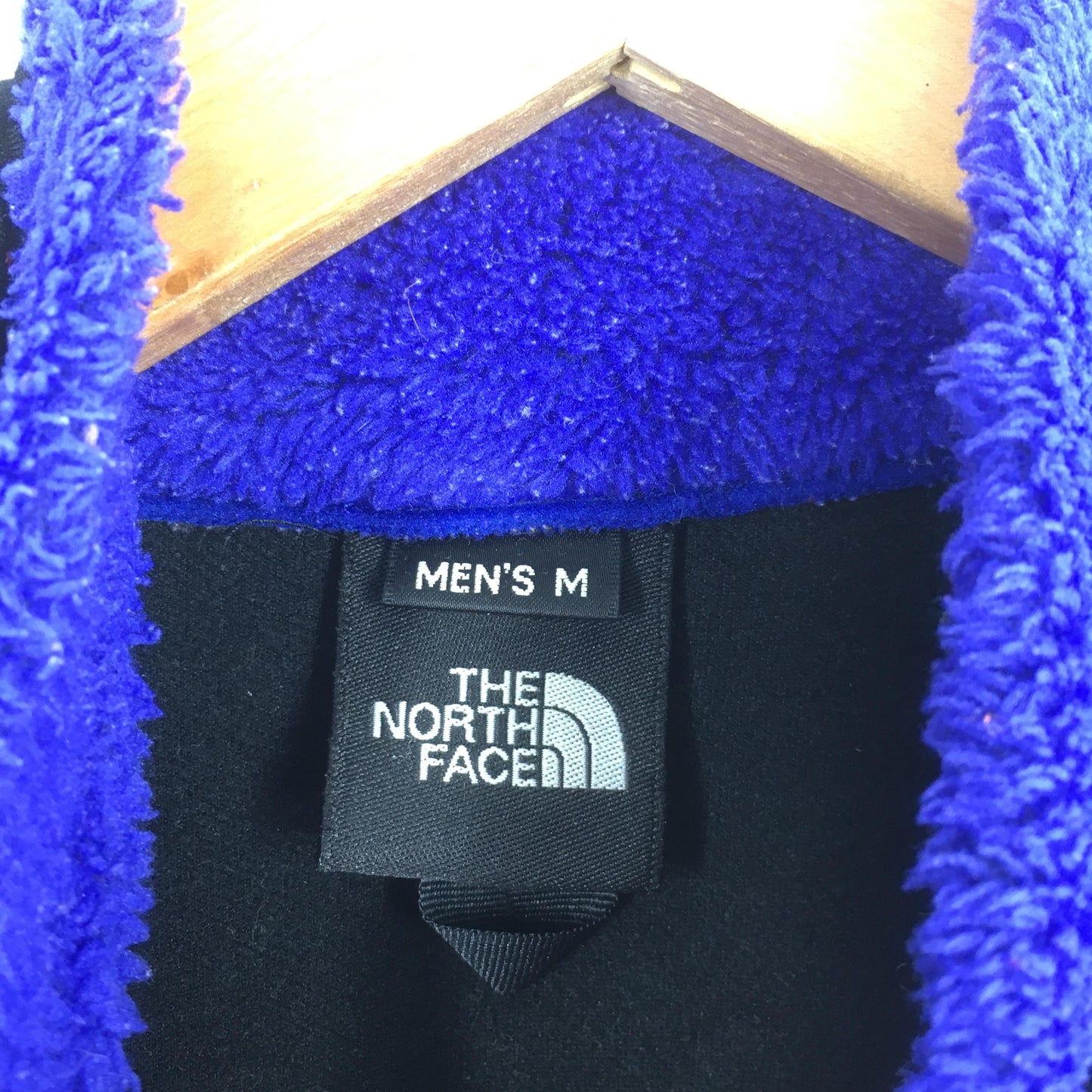 The North Face Blue Fleece Zipper Sweater Medium