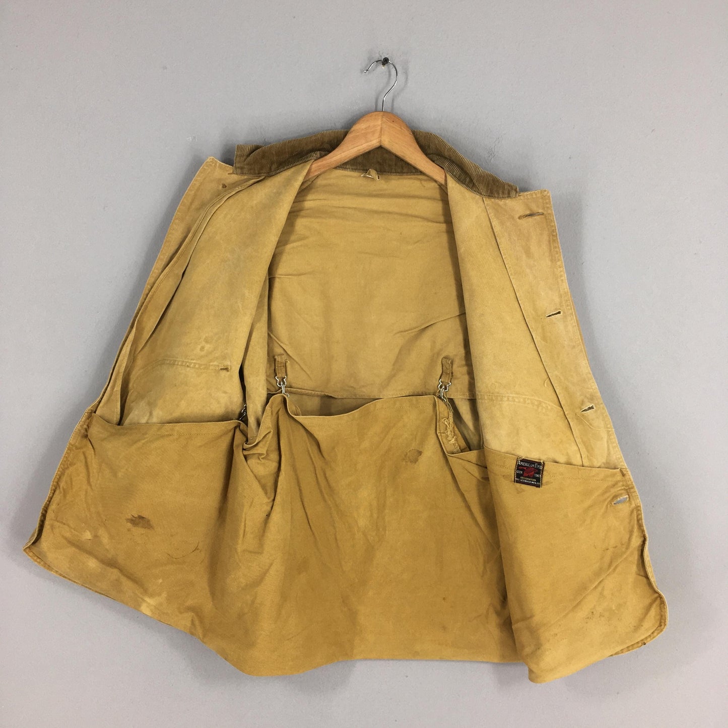 1950's American Field Brown Hunting Jacket Medium