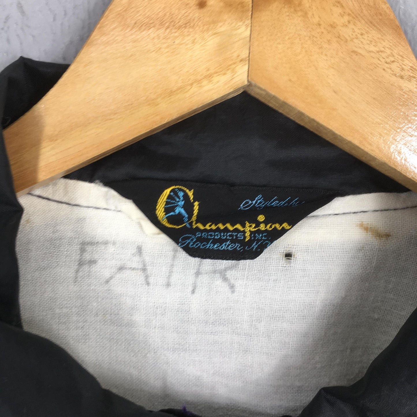 1950's Champion Ohio Dominican Baseball Windbreaker Jacket XLarge