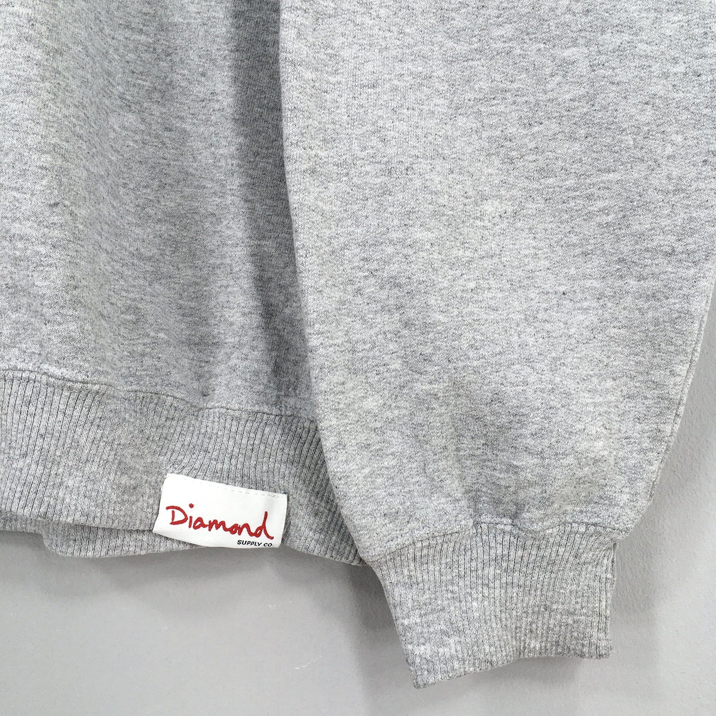 Diamond Supply Co Gray Sweater Large