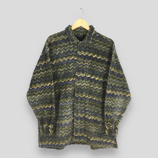 Trucha Vagabunda Pattern Native Shirt XLarge