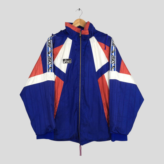 Asics Japan Windbreaker Hoodie Jacket XLarge