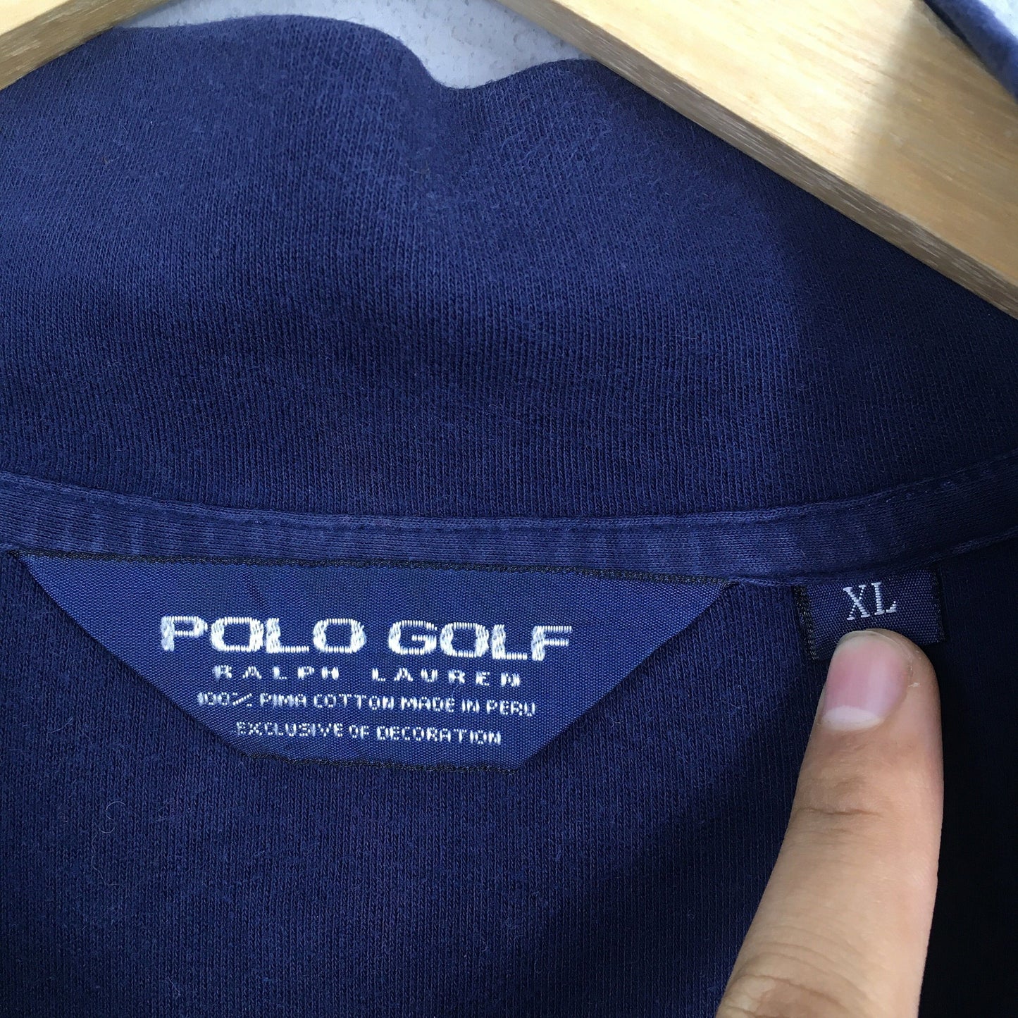 Polo Golf Ralph Lauren Blue Sweatshirt XLarge