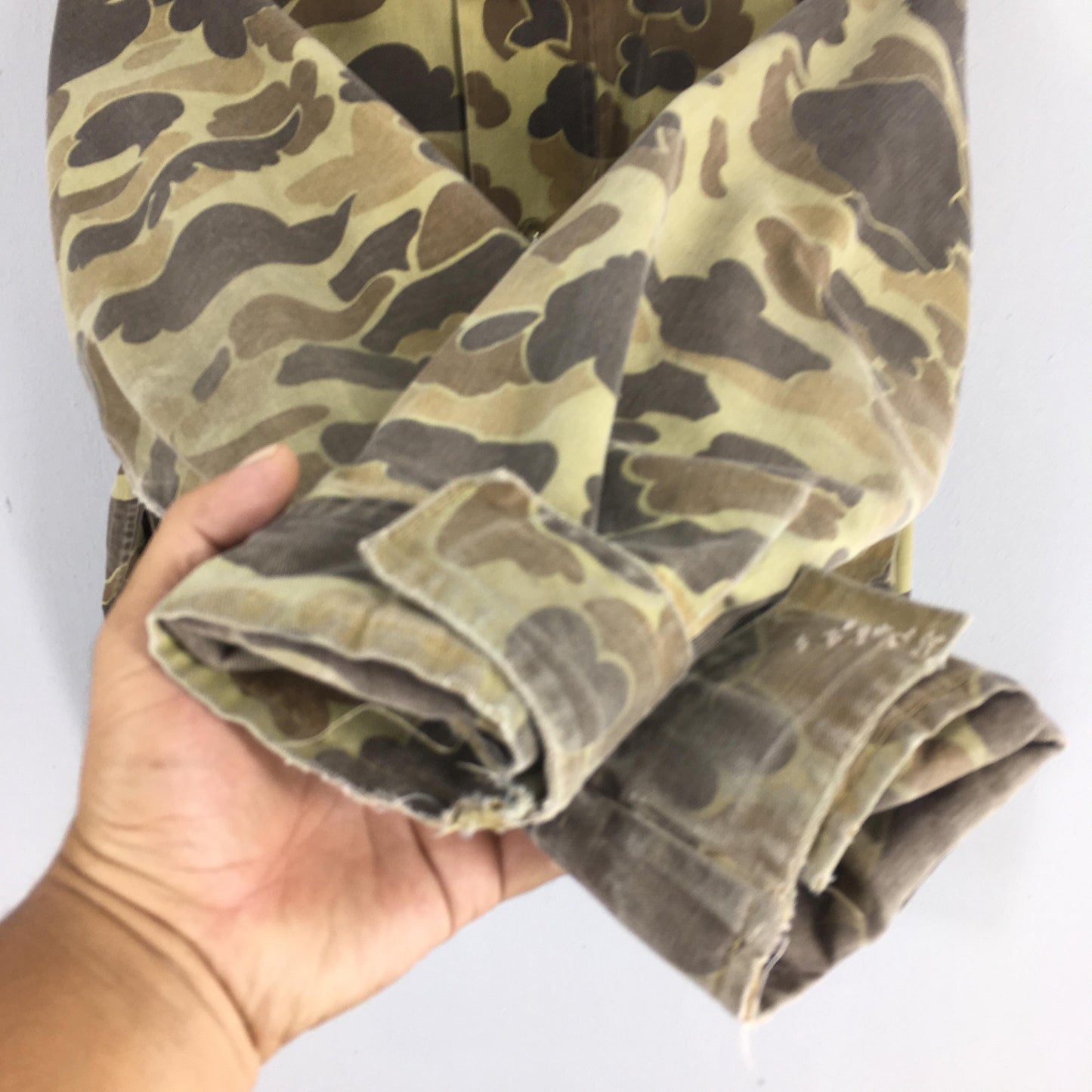 1990s Columbia Duck Camo Hunting Jacket Large