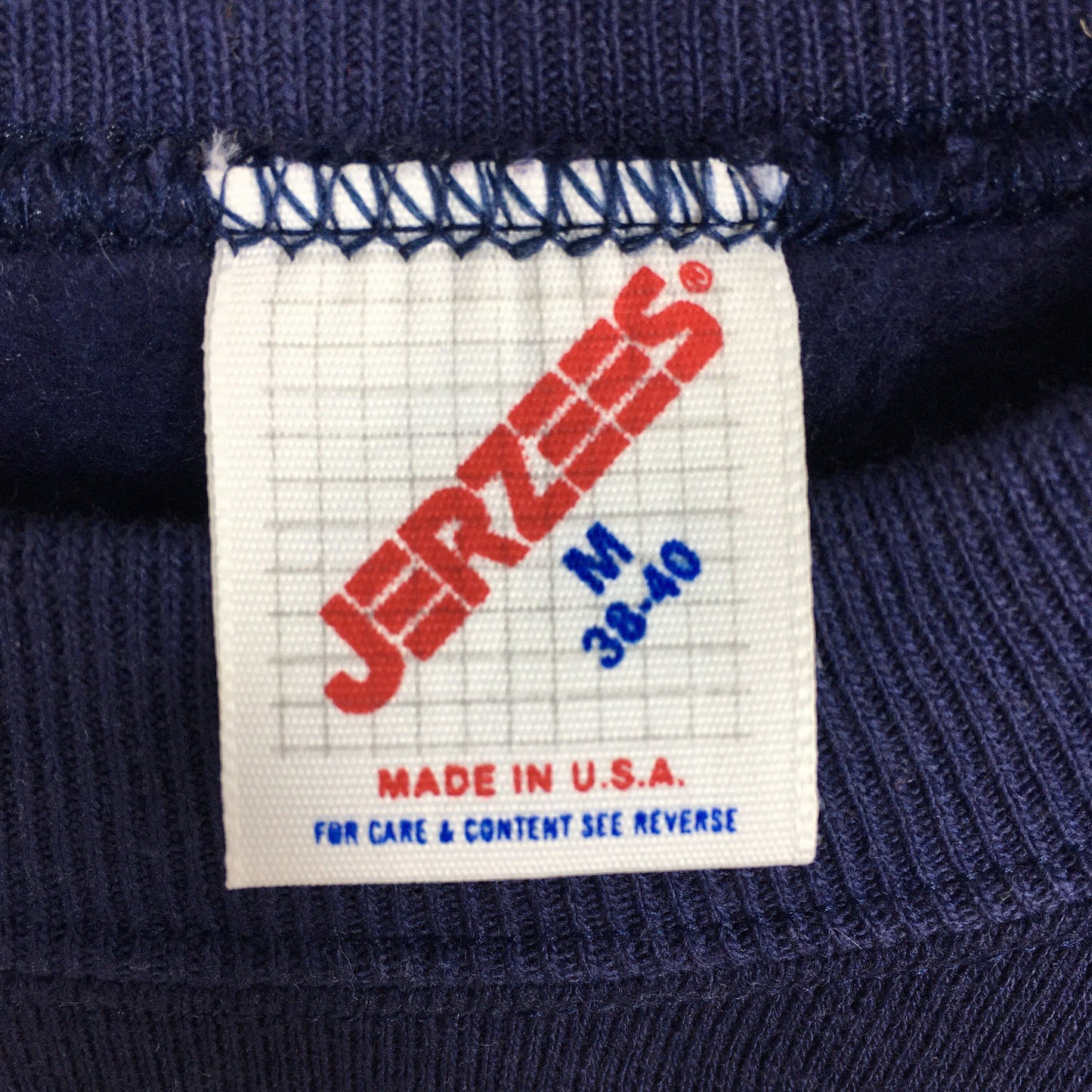 Jerzees Usa Plain Blue Sweatshirt Medium