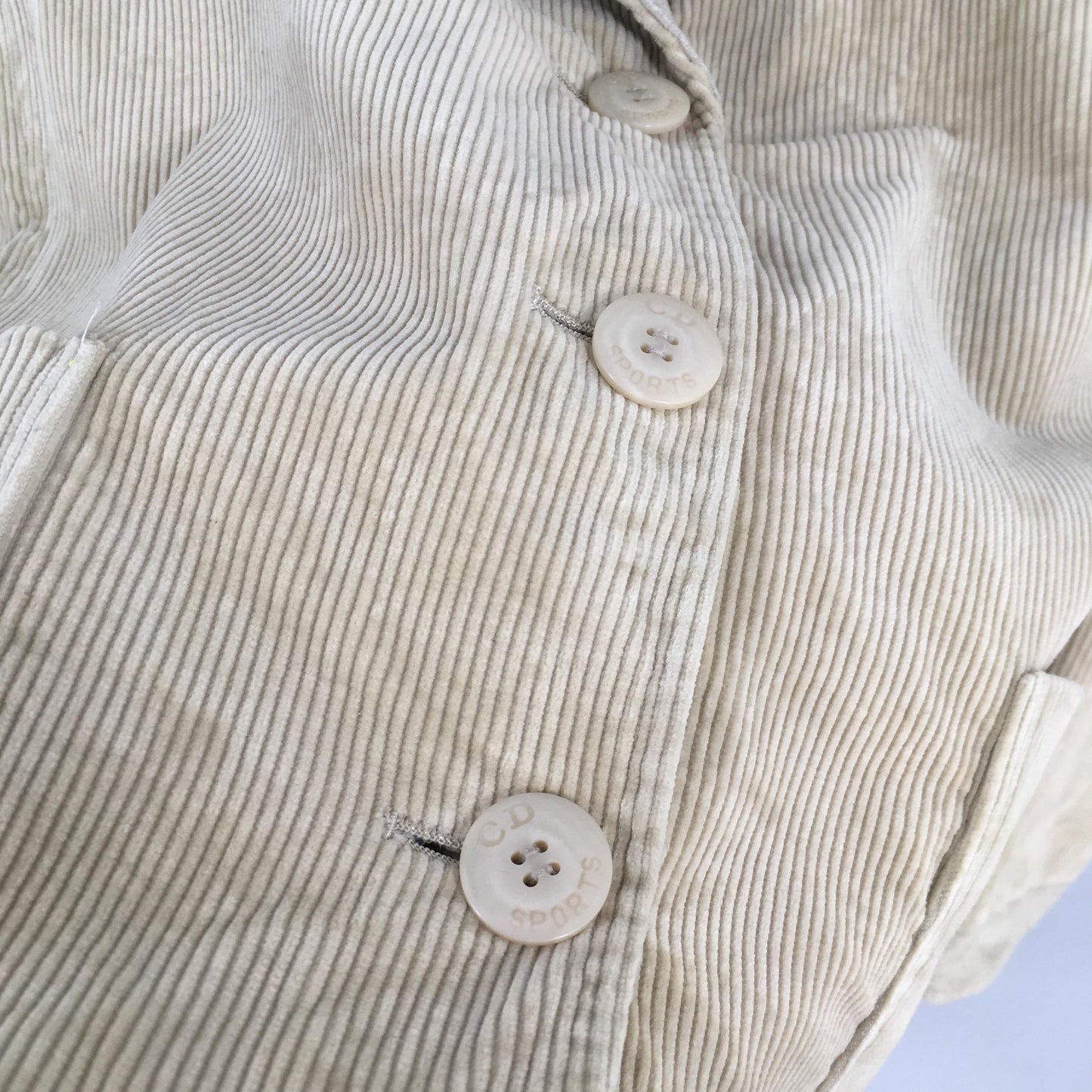 Christian Dior Corduroy Brown Blazer Large