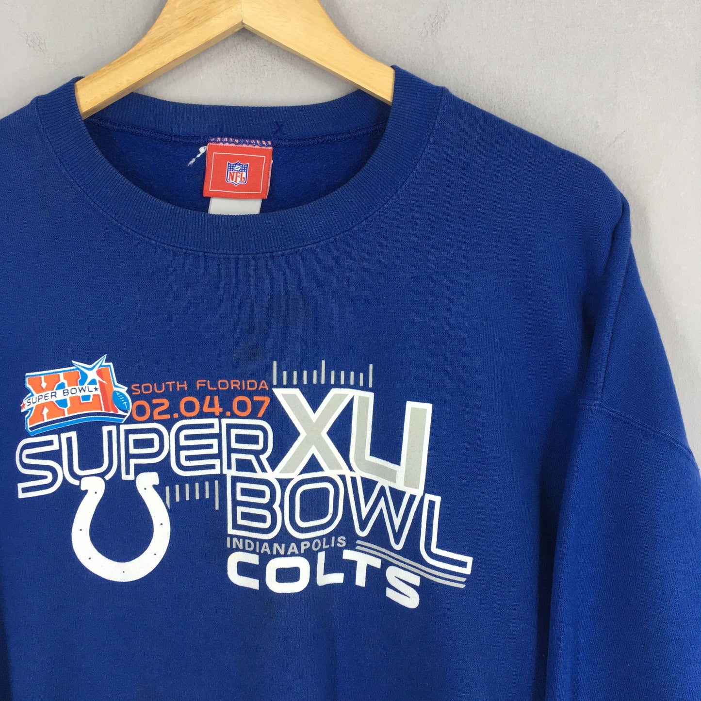 Indianapolis Colts NFL Sweatshirt XLarge