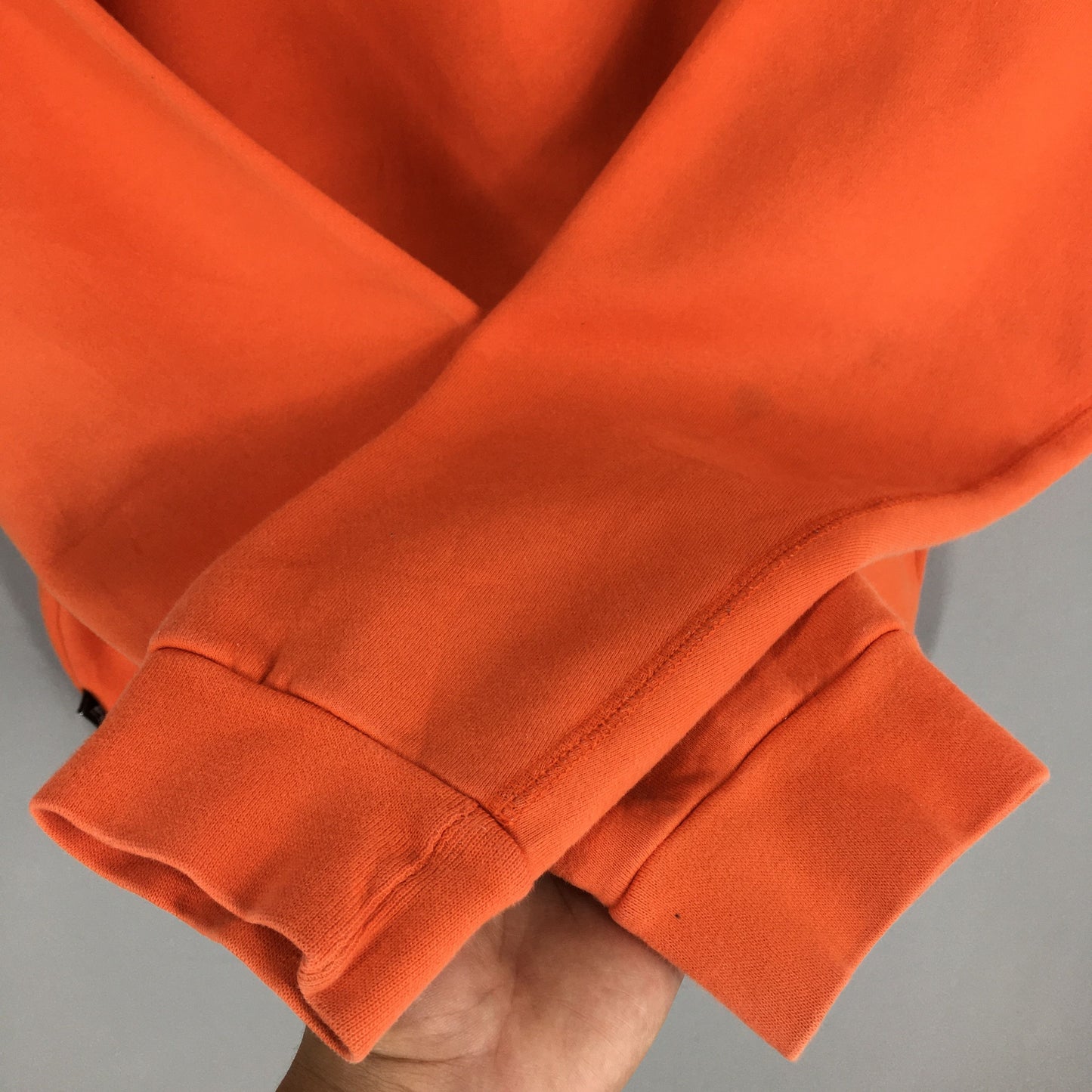 Avirex Usa Plain Orange Sweater Large