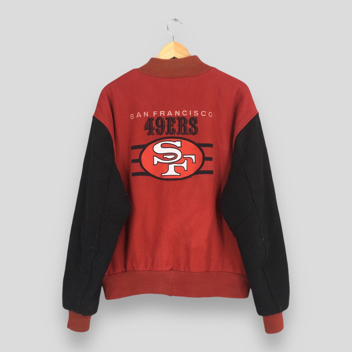 San Francisco 49ers NFL Wool Varsity Jacket XLarge