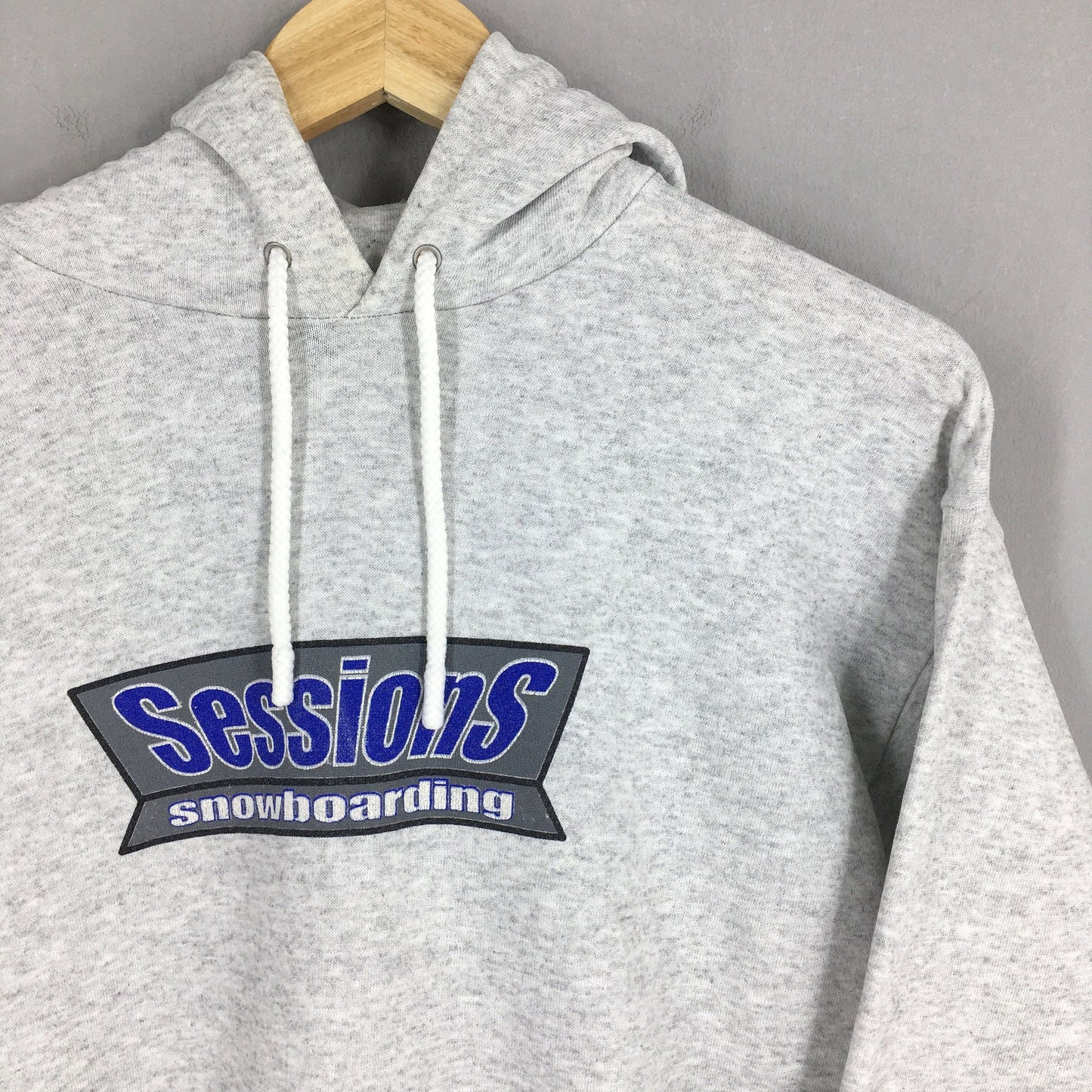 Session Snowboard Logo Hoodie Sweatshirt Large