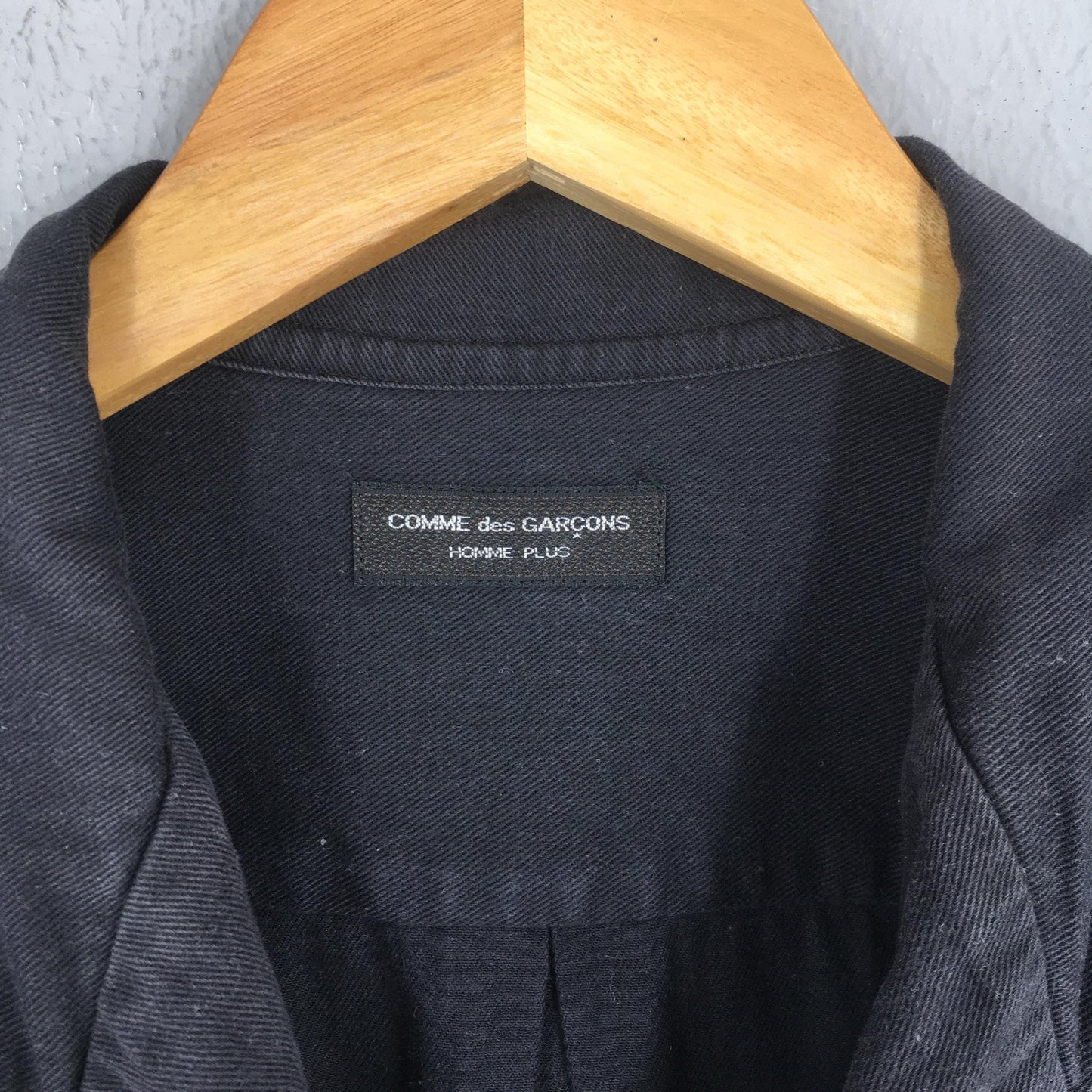 Comme Des Garcons Homme Plus Black Shirt XLarge