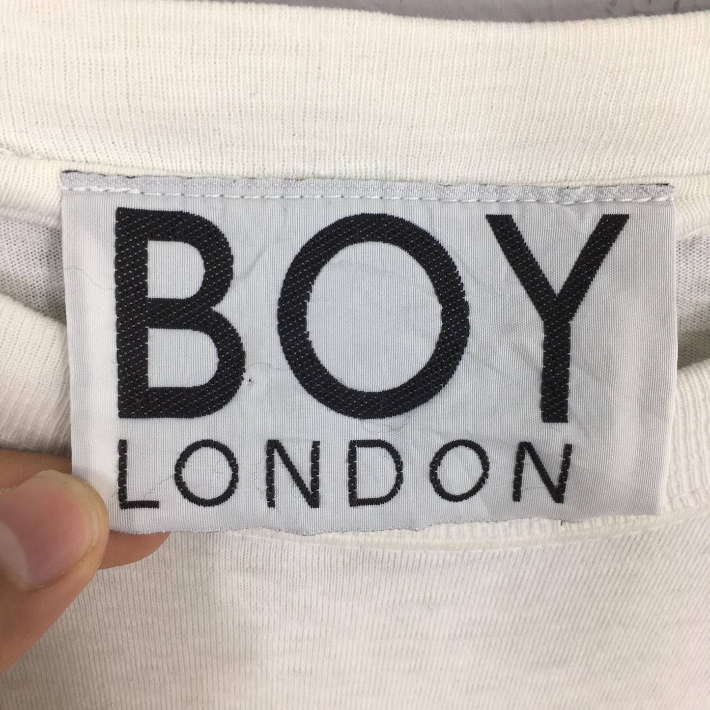 Boy London Worldwide White Tshirt Medium