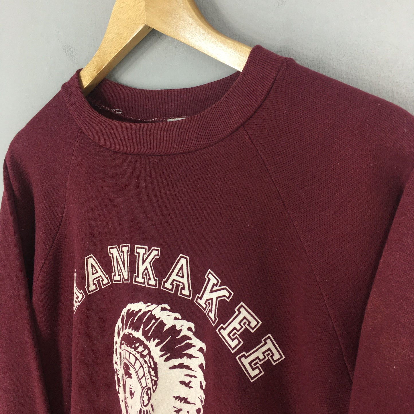 Illinois Kankakee Native Red Sweatshirt Large