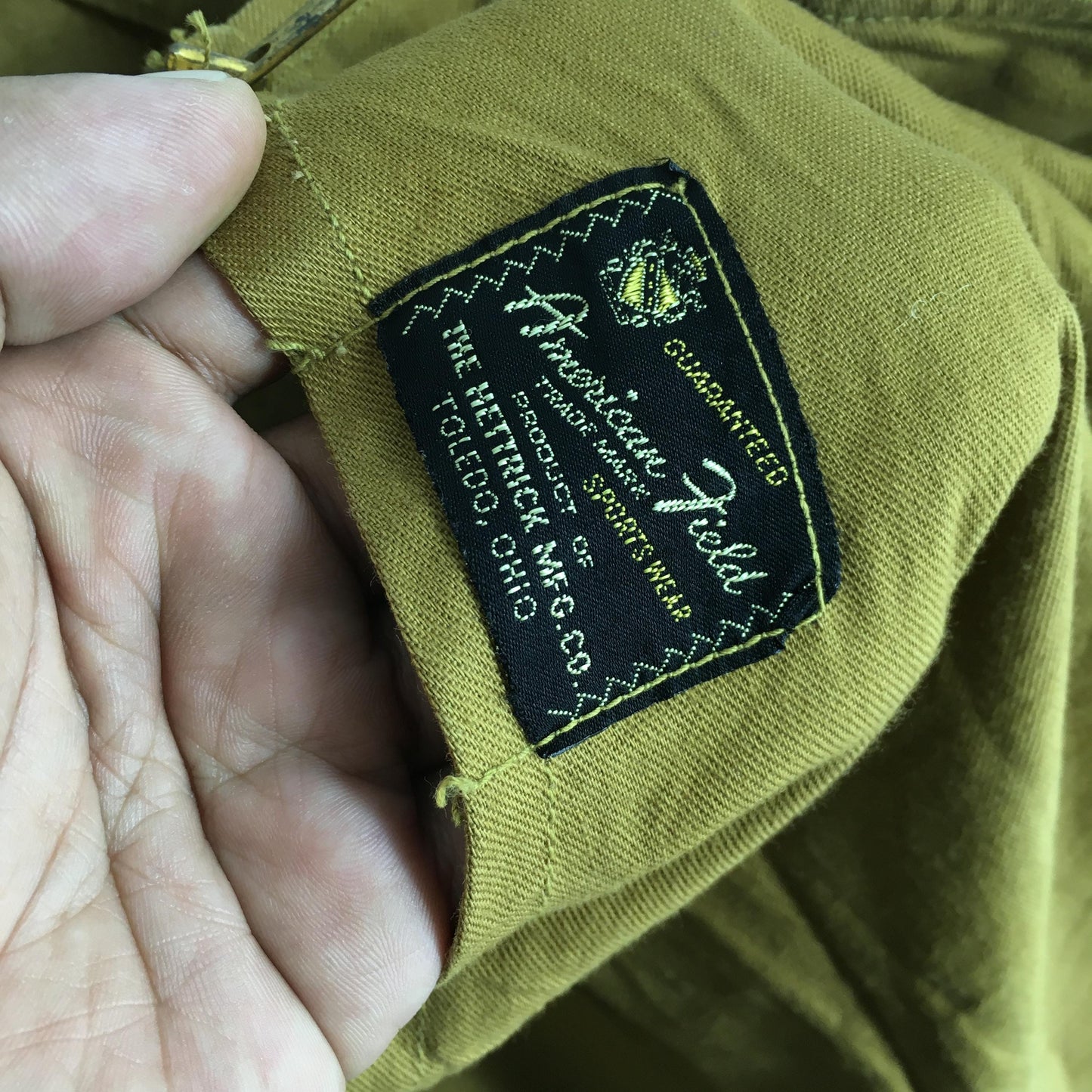 60's The Hettrick Mfg Co. Barn Field Multi Pocket Jacket Large