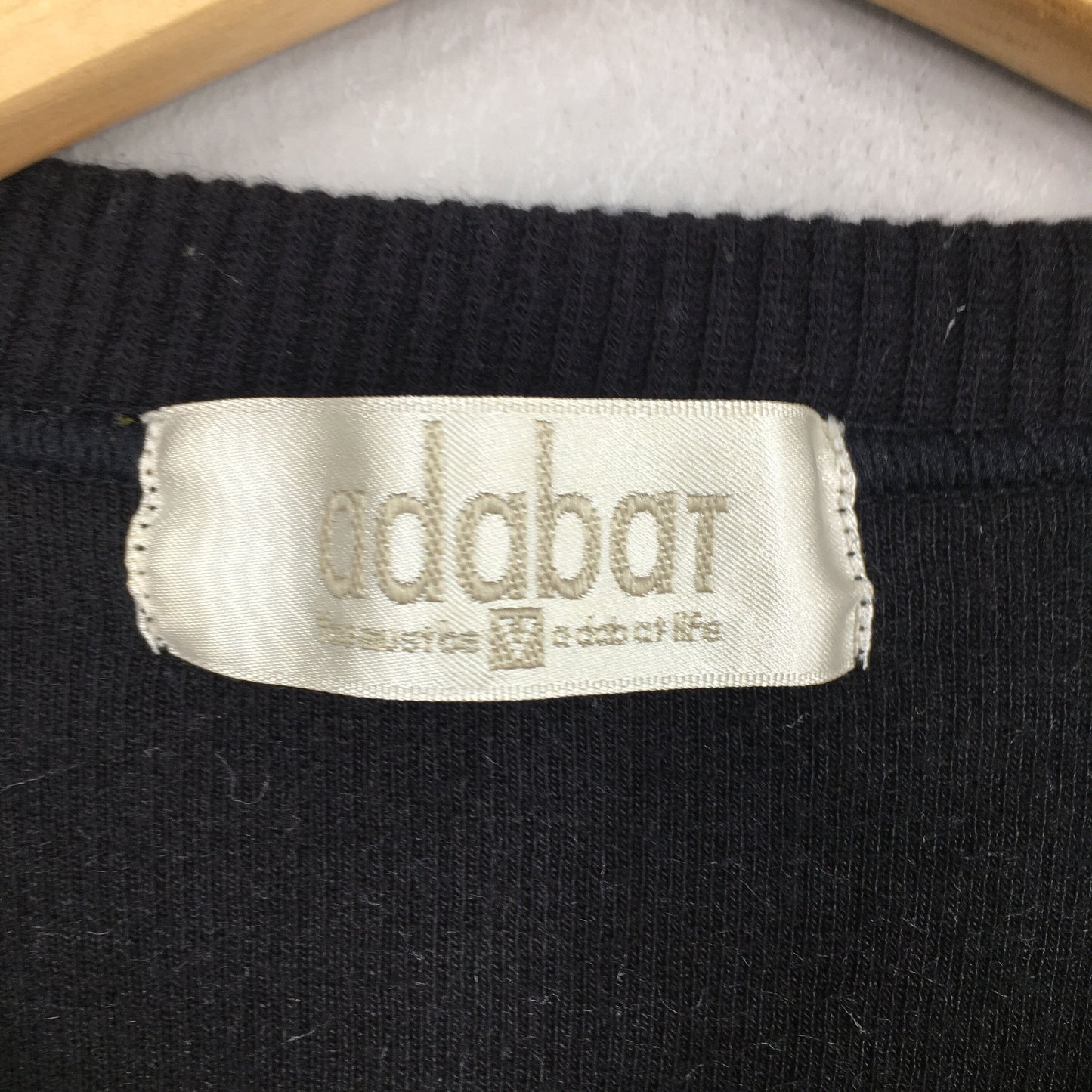 Adabat Dog Black Sweatshirt Large