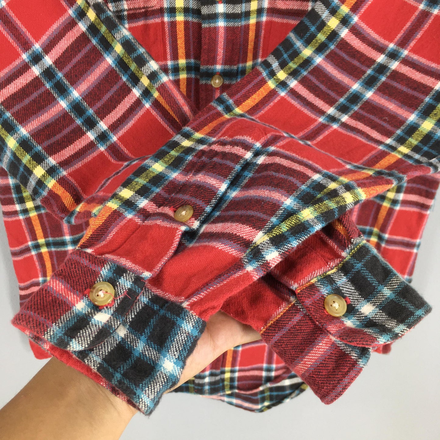 Polo Ralph Lauren Red Checkered Flannel Shirt Medium