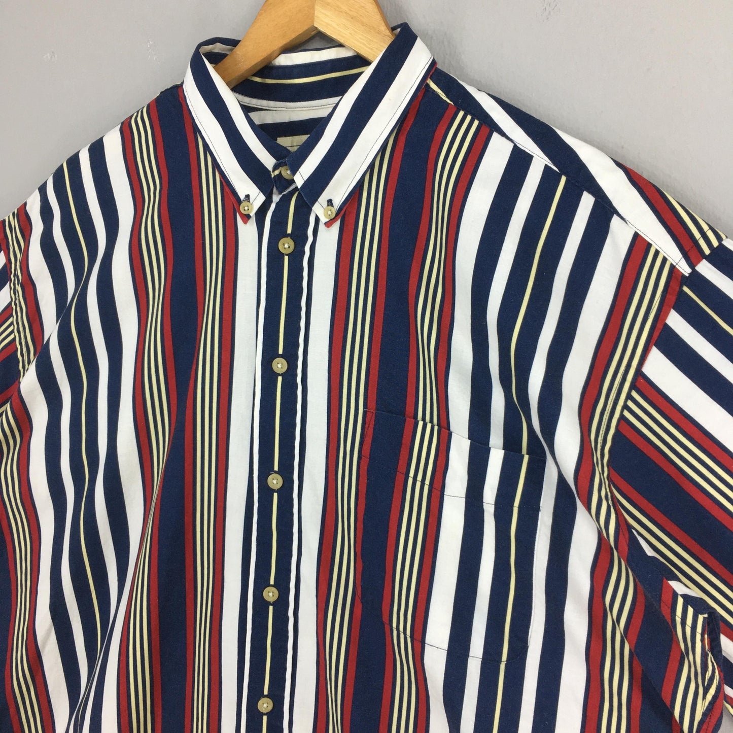 Natural Issues Vertical Stripes Shirt XLarge