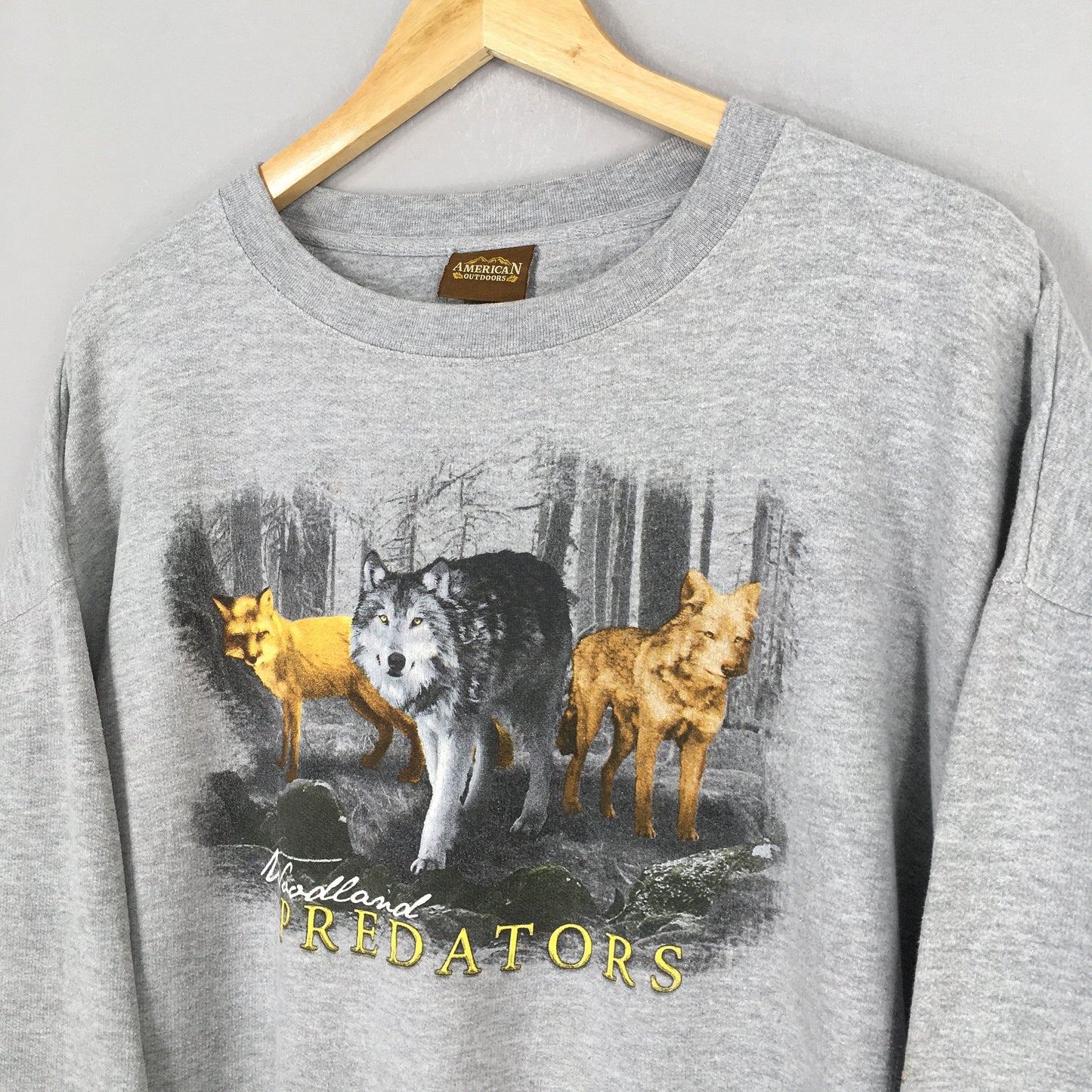 Woodland Predators Animal Sweatshirt 2XLarge