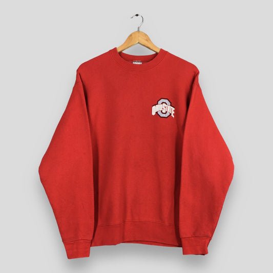 Ohio State University OSU Red Sweater Large