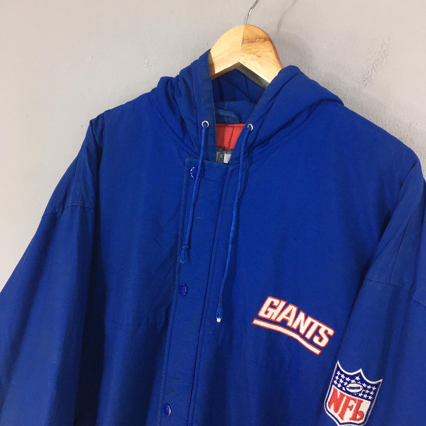 New York Giants NFL Hoodie Jacket Large