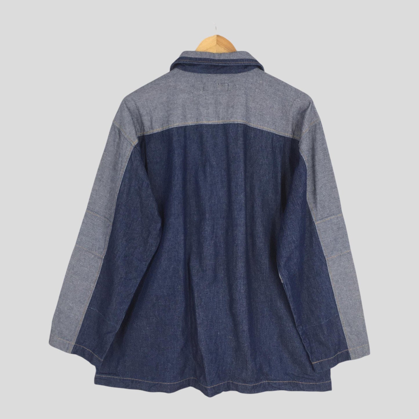 Bonskip Patchwork Denim Jeans Jacket Labor Medium