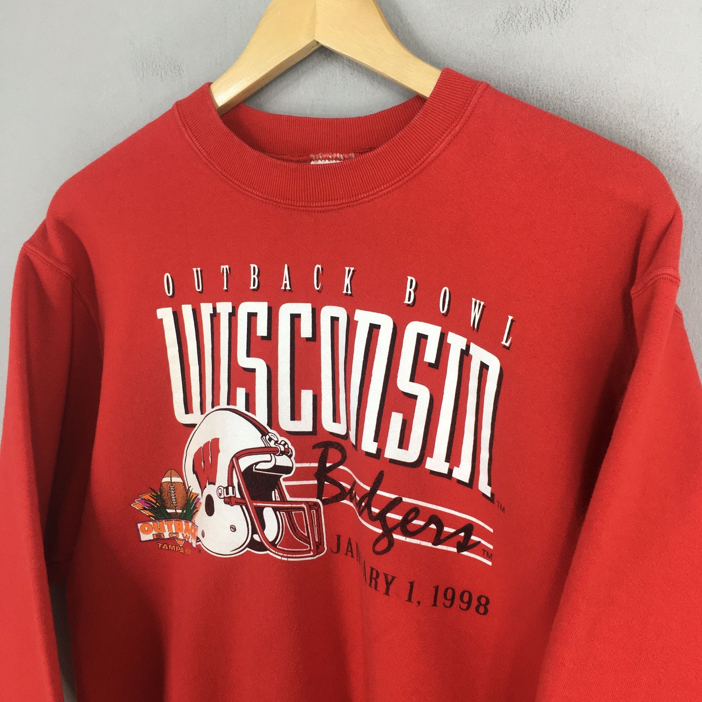 Wisconsin Badgers Ncaa Sweatshirt Medium