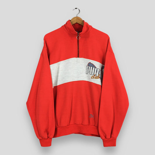 Puma Cougar Red Sweater Large