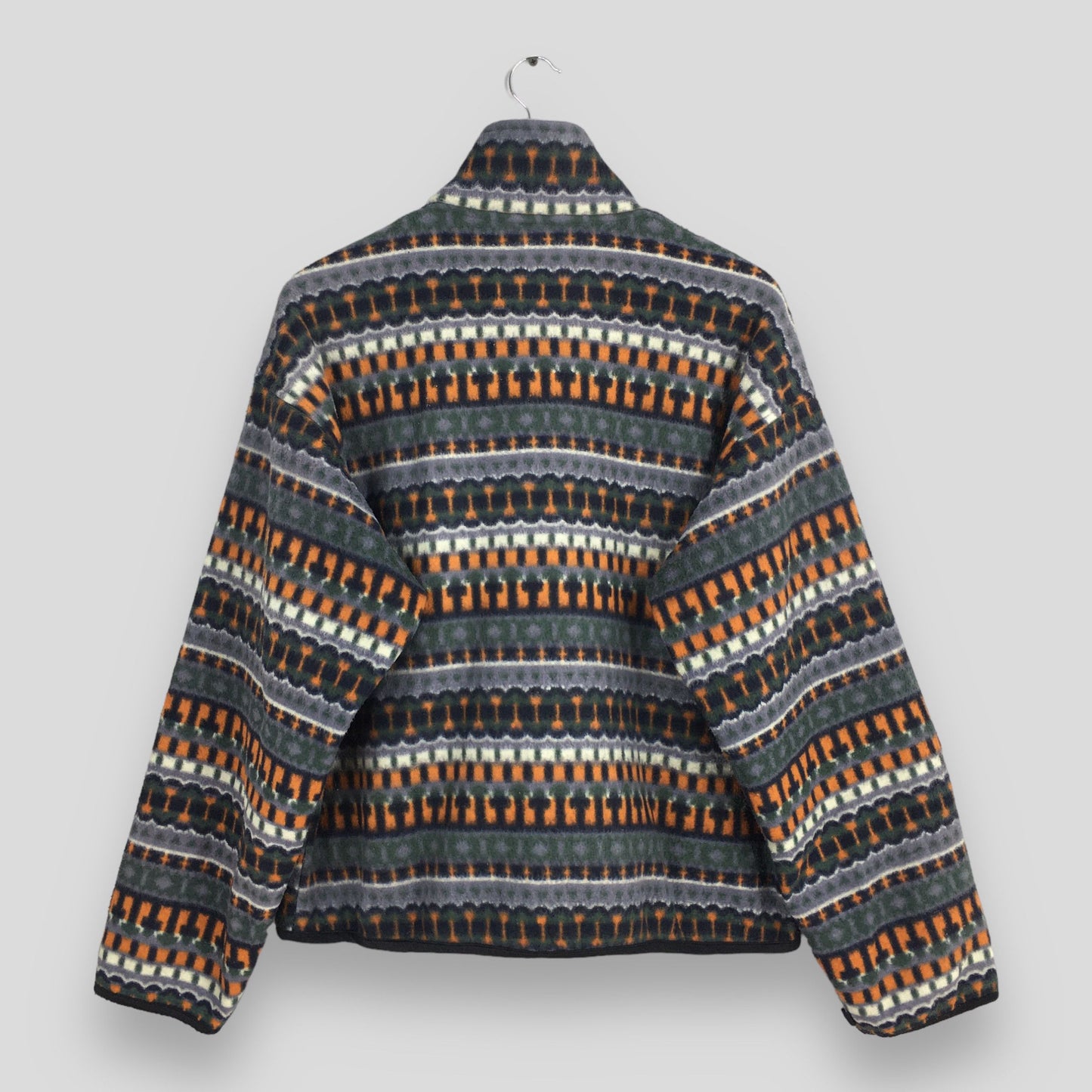 Macbeth Aztec Navajo Fleece Jacket Large