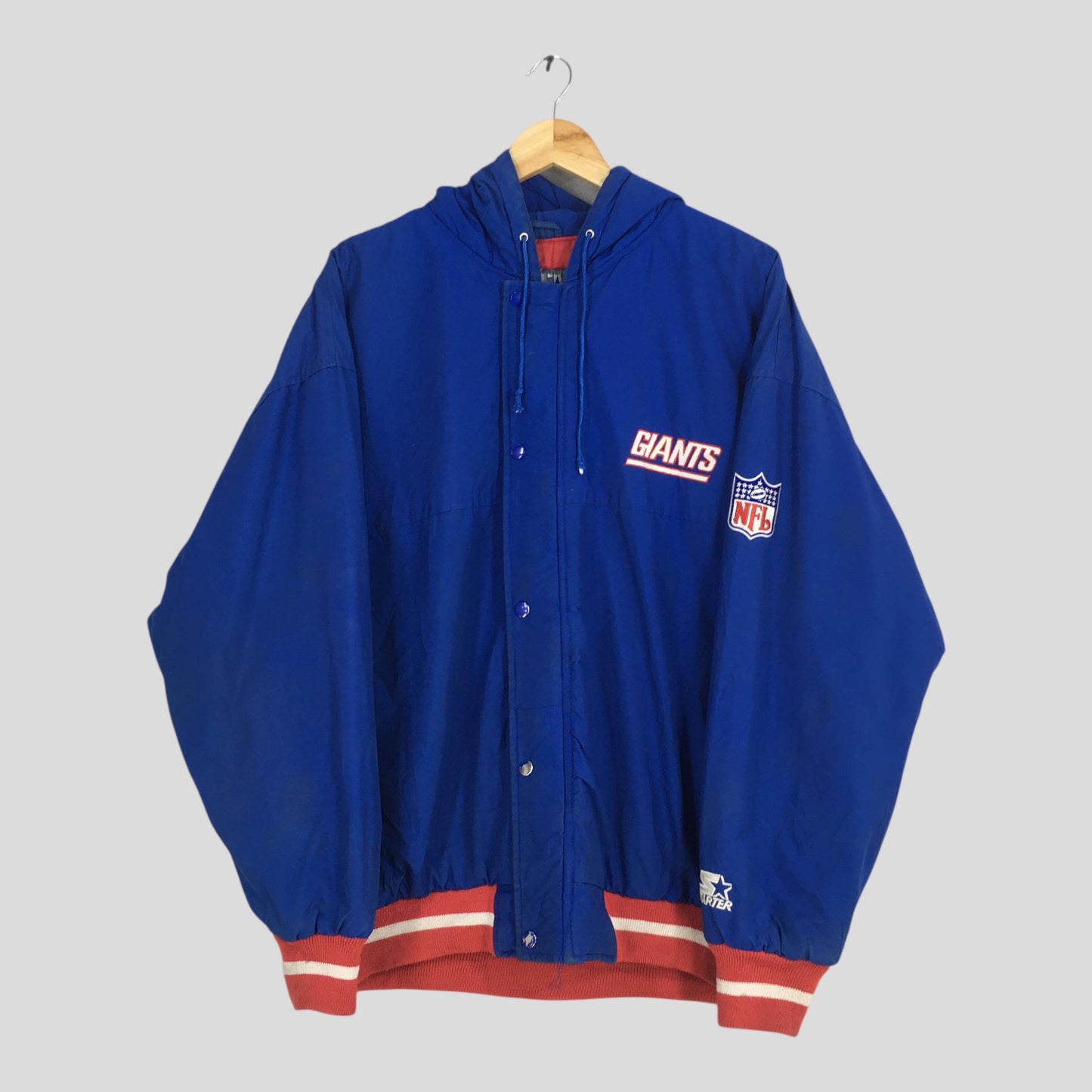 New York Giants NFL Hoodie Jacket Large