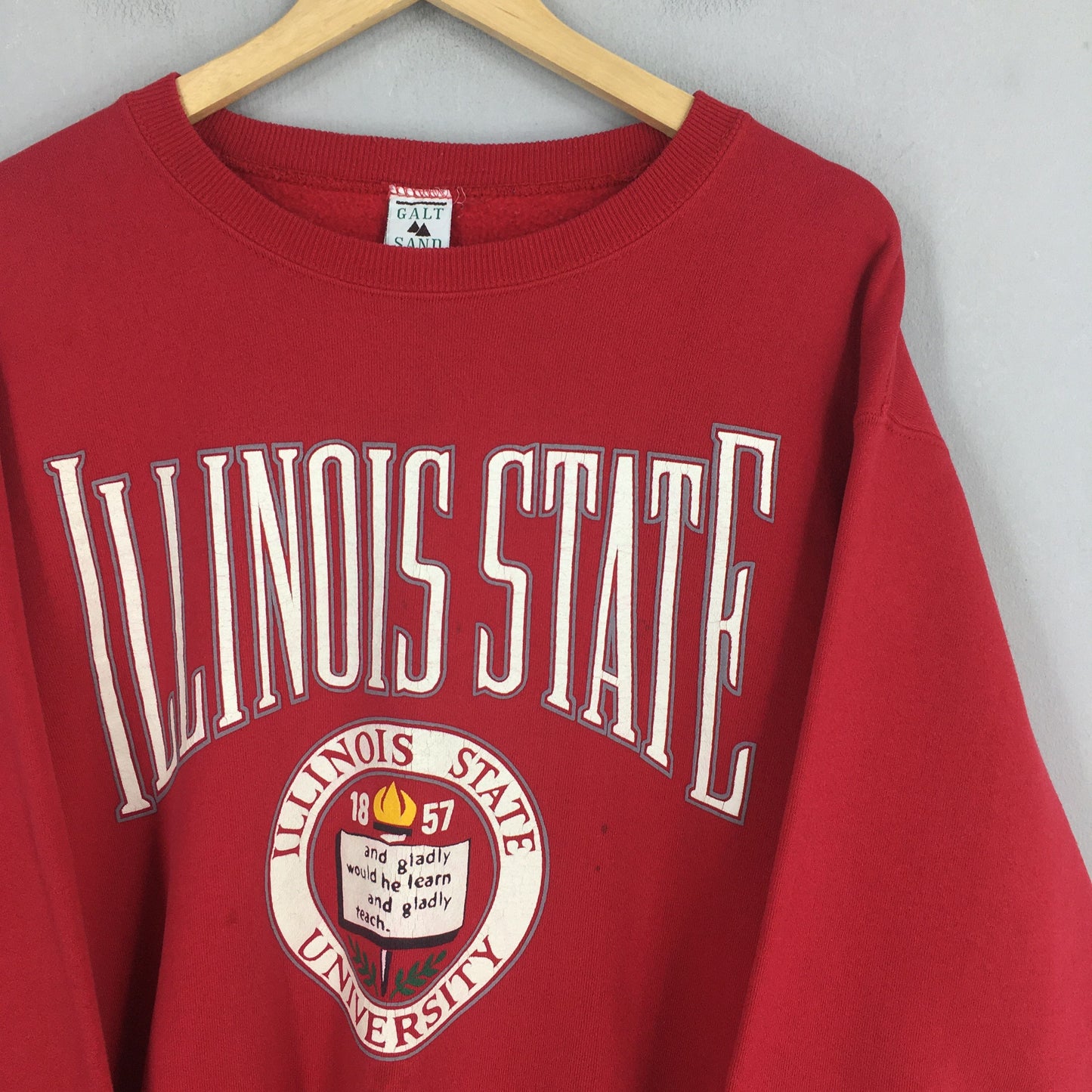 Illinois State University Red Sweatshirt Large