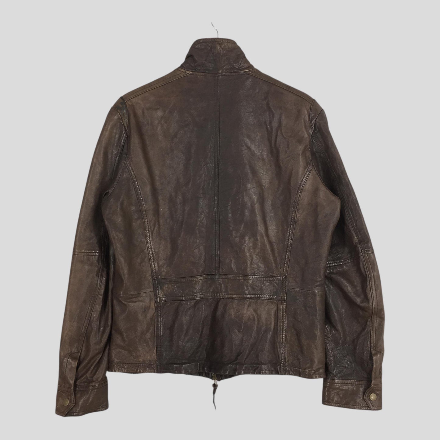 Avirex Ltd Sheepskin Leather Jacket XLarge