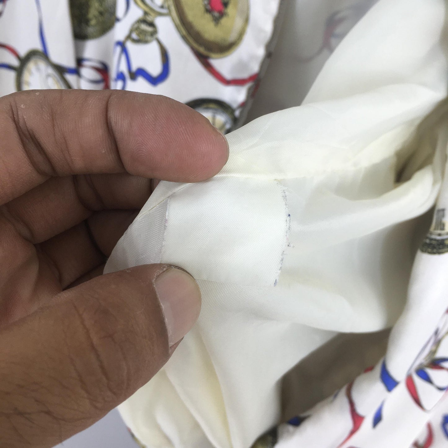 Royalty Baroque Luxury Varsity Jacket Large