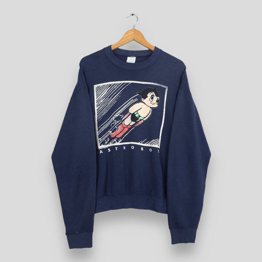 Astro Boy Mighty Atom Robot Japanese Sweatshirt L