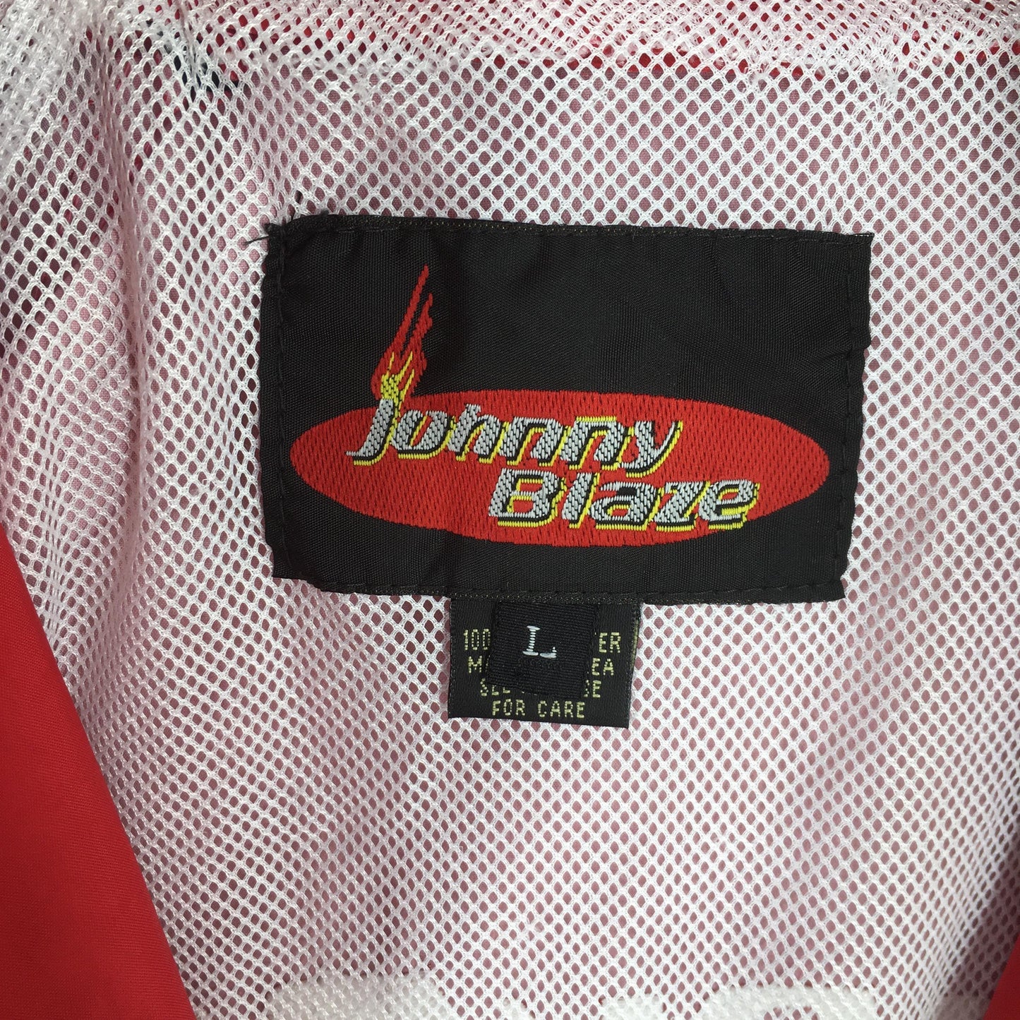 Johnny Blaze Windbreaker Hoodie Large