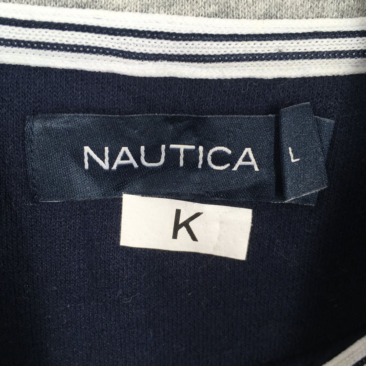 Nautica Blue Sweatshirt Large