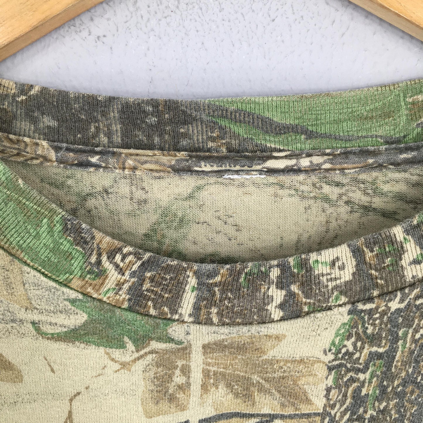 90s Mossy Oak Tree Camo Long Sleeve Tshirt 2XLarge