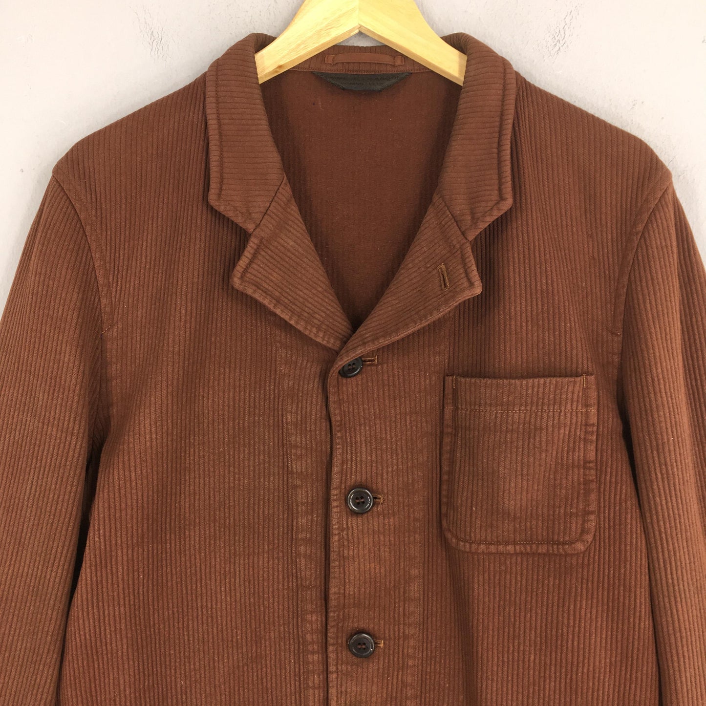 AD2000 Comme Des Garcons Homme Plus Brown Corduroy Jacket Medium