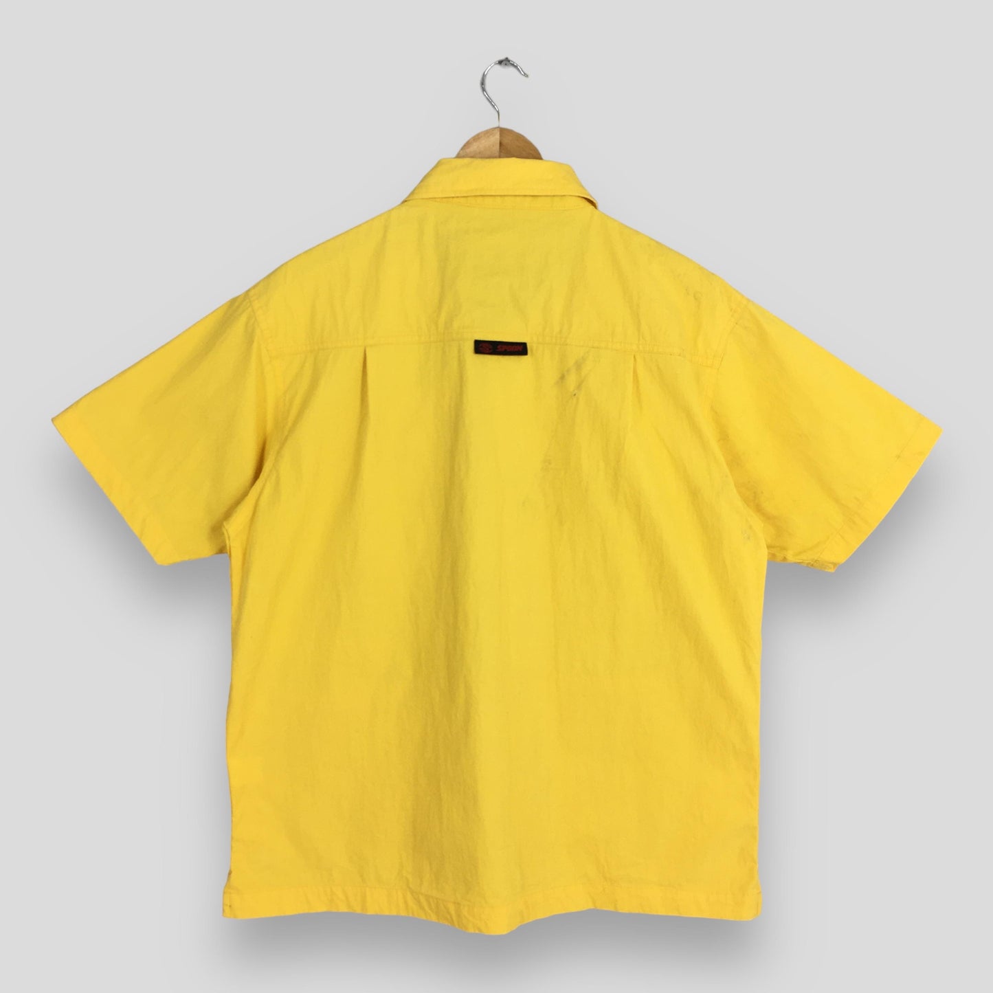 Spoon Honda Racing Team Yellow Shirt Medium